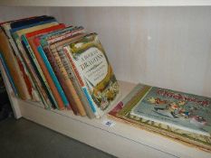 A quantity of children's books including Peter Pan and Wendy illustrated by Mabel Lucie Attwell