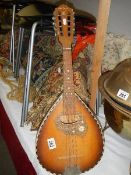 A mandolin.