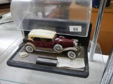 A Franklin Mint 1930 Duesenberg J Derham Roadster