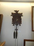 A German Black Forest cuckoo clock.