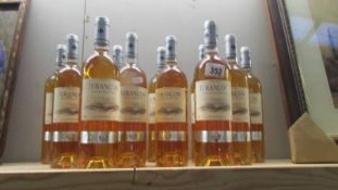 11 bottles of French wine 'Jurancon'