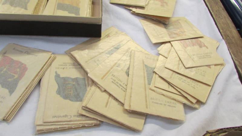 A quantity of silk cigarette cards depicting flags. - Image 2 of 3