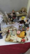 A good lot of vintage dolls and other toys.