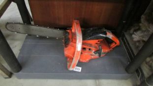 A small Joba SL2 petrol chain saw (not siezed but untested) (Collect only)