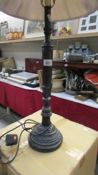 A good quality new antique effect table lamp with shade. (collect only). - Image 2 of 2