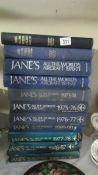 1 volumes of Jane's all the world's aircraft 65-66, 67-68, 70-71, 71-72, 73-74, 75-76, 76-77, 77-78,