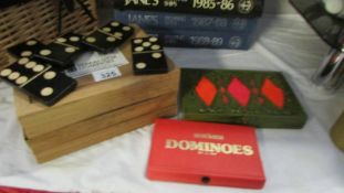 A quantity of domino sets,