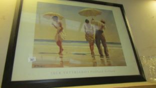 A large framed print Jack Vettriano Portland gallery