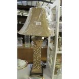 A good quality table lamp by Uttermost Lighting.