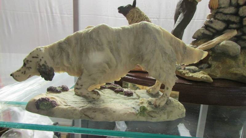 A Beswick English setter and 2 other setter dog ornaments - Image 3 of 4