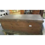 A pine tool box, (Collect only)