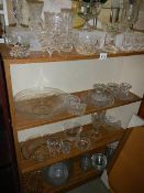 A good lot of glass ware. (collect only)