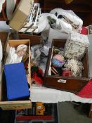 A mixed lot of haberdashery etc.,