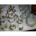 Two part tea sets. (Collect only)