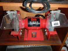 A Power Devil bench grinder. (Collect only)