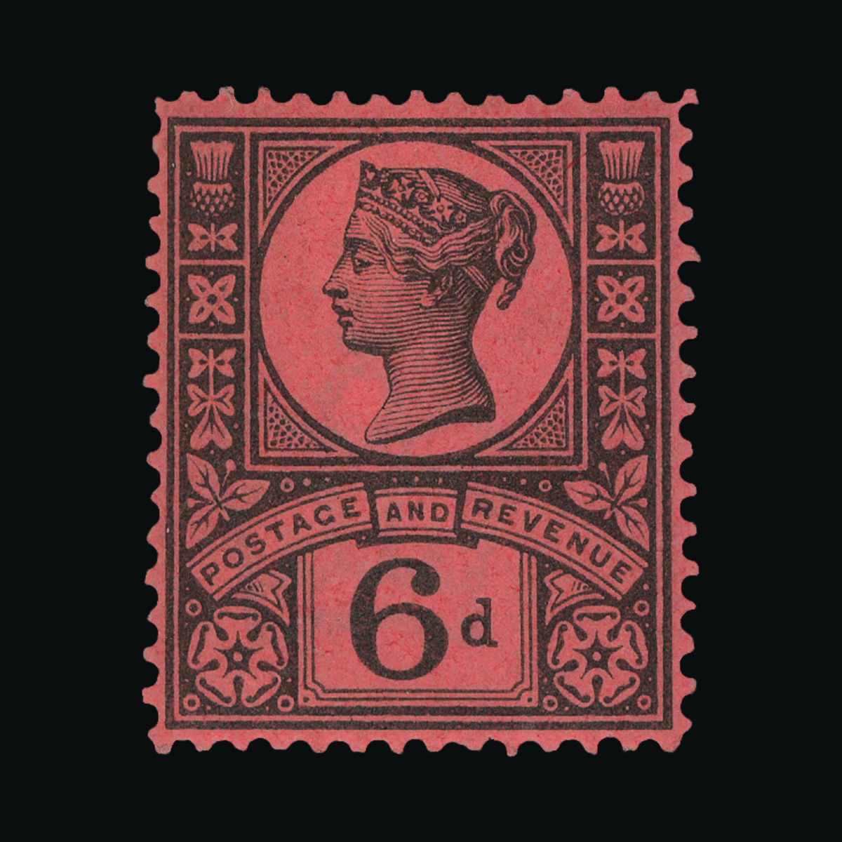 Great Britain - QV (surface printed)