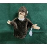 Steiff Hand Puppet – a Monkey, 21cmH