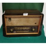 Vintage Pye Valve Radio (electric), in a bakelite frame