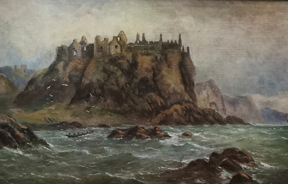 ALEXANDER WILLIAMS RHA (1846-1930), “Dunluce Castle”, Co. Antrim, Watercolour (signed by artist,