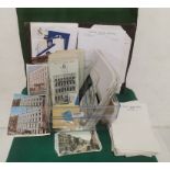 Box of “Cruise’s Royal Hotel” Limerick Brochures (“159 Years of Service”) and sundry Cruises Hotel