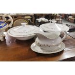 Three Piece Royal Doulton Ware – Pair of Vegetable Dishes & Sauce Boat & a