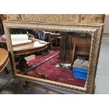 Large Pair of modern Mirrors (each 105 x 74) & a cream and gold framed Wall Mirror (116 x 85cm) (3)