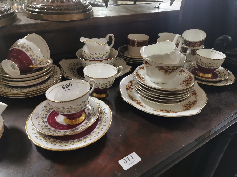 3 part Tea Sets – Royal Tara, Royal Stafford, Tuscan - Image 3 of 3