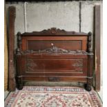 William IV mahogany bed.