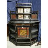 19th C. ebonised chiffonier