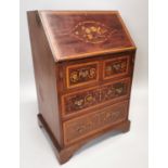 Exceptional quality 19th C. mahogany bureau.