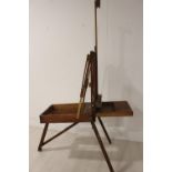 Artist's folding easel.