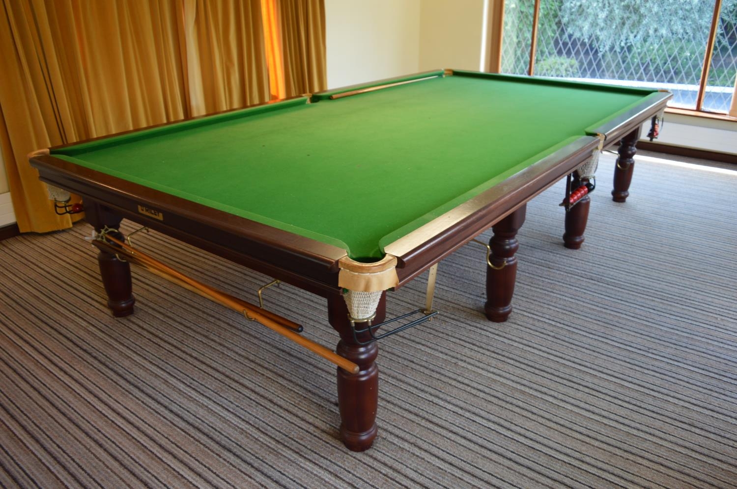 Full size 12ft  RILEY snooker table - Image 3 of 3