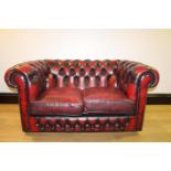 Chesterfield two seater couch