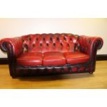 Chesterfield three seater couch