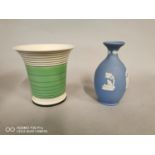 Two ceramic vases.