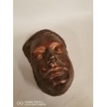 Early 20th C. death mask.