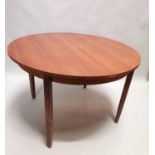 Mid-century teak dining table.