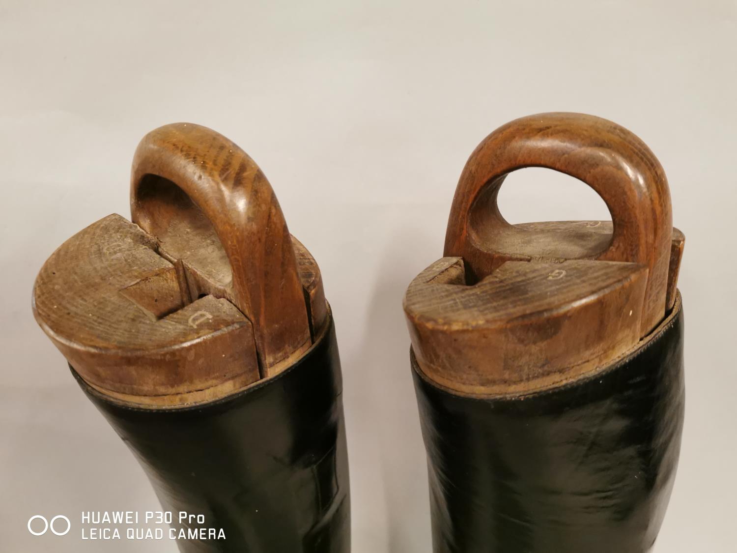 Pair of leather riding boots. - Image 2 of 3