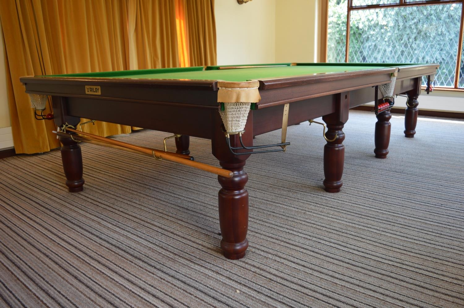 Full size 12ft  RILEY snooker table