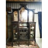 Edwardian mahogany chiffonier.