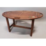 Good quality mahogany coffee table.