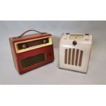 Two vintage 1960's radios.