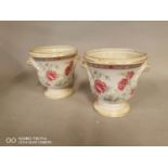 Pair of Royal Winton ceramic urns.