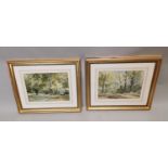 Claude Monet Water Lilies Coloured print.