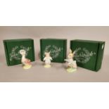 Three Beswick Beatrice Potter figures.