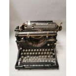 1930's Underwood typewriter.