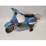 Rare vintage child's Vespa.