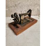 Early 20th C. sewing machine.