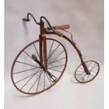 Early 20th C. child's Penny Farthing.