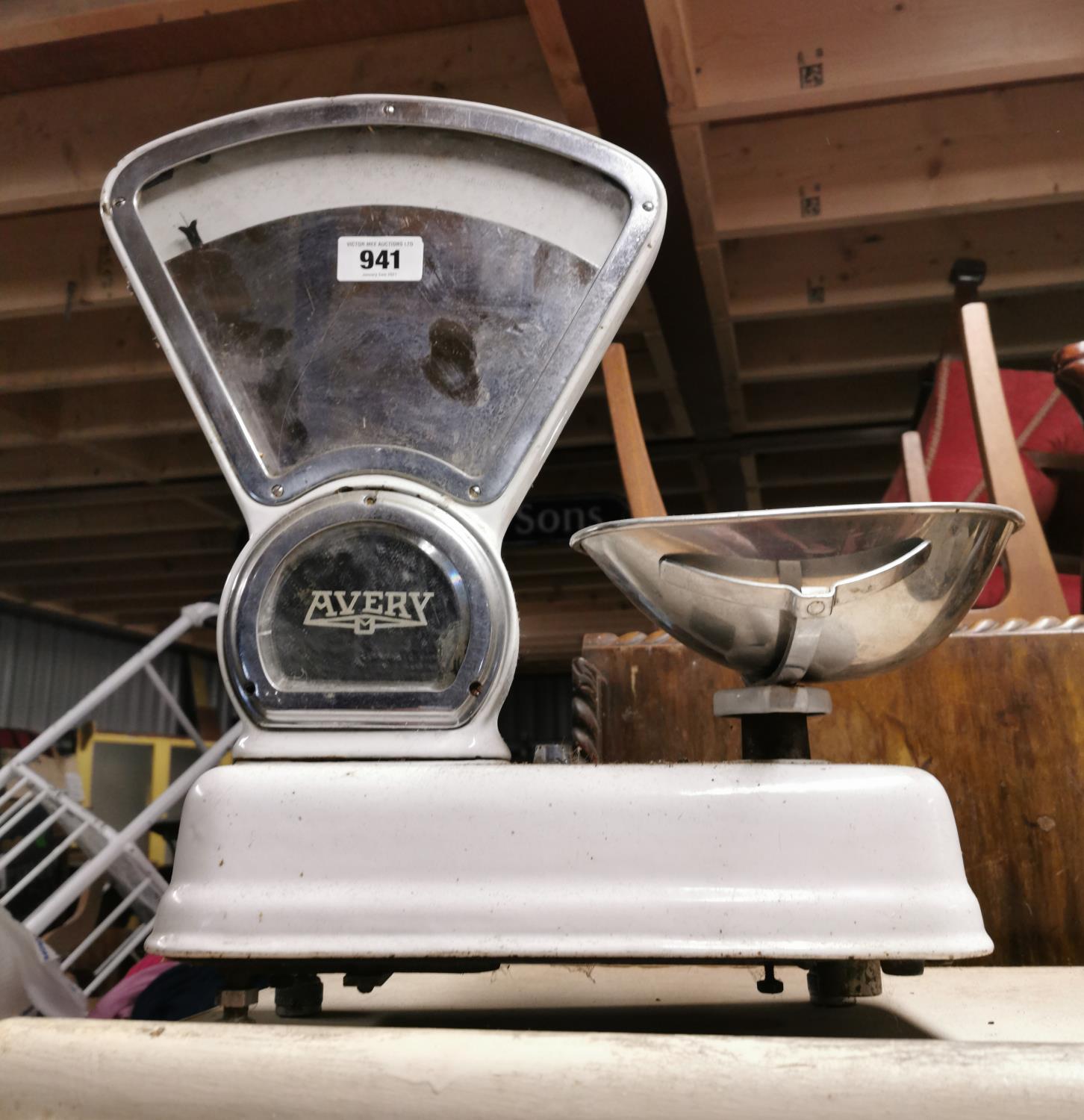 1950s Avery shop scales.